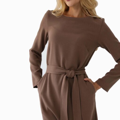 Hazel Drift Long Sleeve Dress1